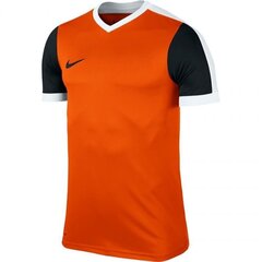 Nike рубашка спортивная мужская M SS Striker IV JSY 725892 815, оранжевая цена и информация | Мужская спортивная одежда | kaup24.ee