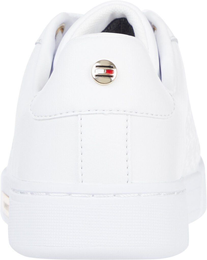 Vabaajajalatsid Tommy Hilfiger TH Monogram Elevated Sneaker, valge hind ja info | Naiste spordi- ja vabaajajalatsid | kaup24.ee