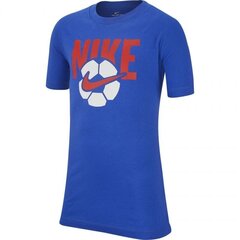 Детская спортивная футболка Nike B NSW Tee Soccer Jr AR5286 480 (49170) цена и информация | Рубашки для мальчиков | kaup24.ee