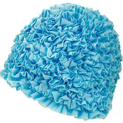 Naiste ujumismüts Aqua Speed Ruffle Cap W col 02, sinine hind ja info | Ujumismütsid | kaup24.ee