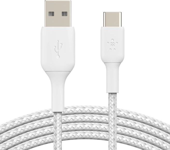 Belkin CAB002bt2MWH, USB-A/USB-C, 2 m цена и информация | Kaablid ja juhtmed | kaup24.ee