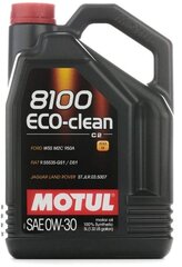 Motul 8100 Eco-clean 0W30 5L (102889) цена и информация | Моторные масла | kaup24.ee