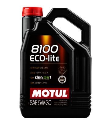 Motul 8100 Eco-lite 5W30 4L (108213) hind ja info | Mootoriõlid | kaup24.ee