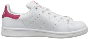 Женские кроссовки Adidas Stan Smith J, белые цена и информация | Спортивная обувь, кроссовки для женщин | kaup24.ee