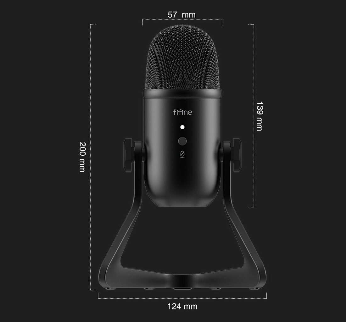 Fifine x DELE K678 USB stuudiomikrofon цена и информация | Mikrofonid | kaup24.ee