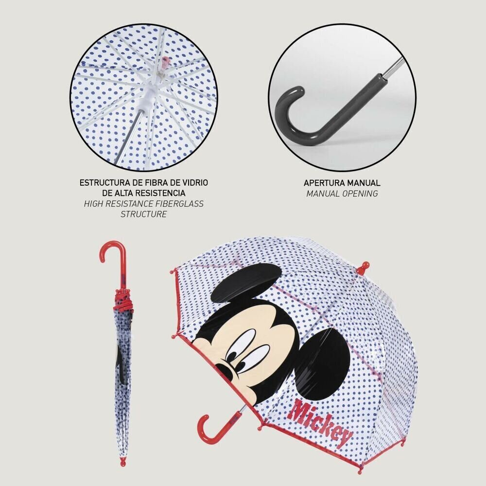 Vihmavari Mickey Mouse цена и информация | Laste aksessuaarid | kaup24.ee