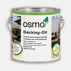 Osmo terrassiõli 006 Bangkirai naturaaltoon, 2.5 L цена и информация | Импрегнанты, средства для ухода | kaup24.ee