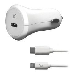 Автомобильное USB зарядное устройство Ksix MFI 18W цена и информация | Зарядные устройства для телефонов | kaup24.ee