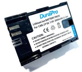 Canon LP-E6 aku 2000 mAh цена и информация | Аккумуляторы, батарейки | kaup24.ee