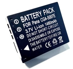 Panasonic CGA-S007 aku 1480 mAh hind ja info | Akud, patareid fotoaparaatidele | kaup24.ee