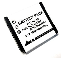 Fujifilm NP-50 aku 1000 mAh цена и информация | Аккумуляторы, батарейки | kaup24.ee