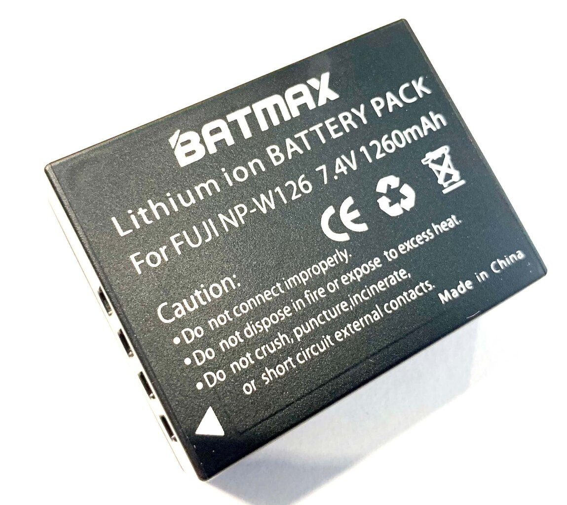 Fujifilm NP-W126 aku 1260 mAh цена и информация | Akud, patareid fotoaparaatidele | kaup24.ee