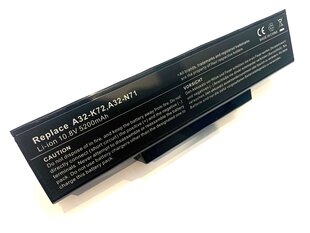 Asus A32-K72 5200 mAh цена и информация | Аккумуляторы для ноутбуков	 | kaup24.ee