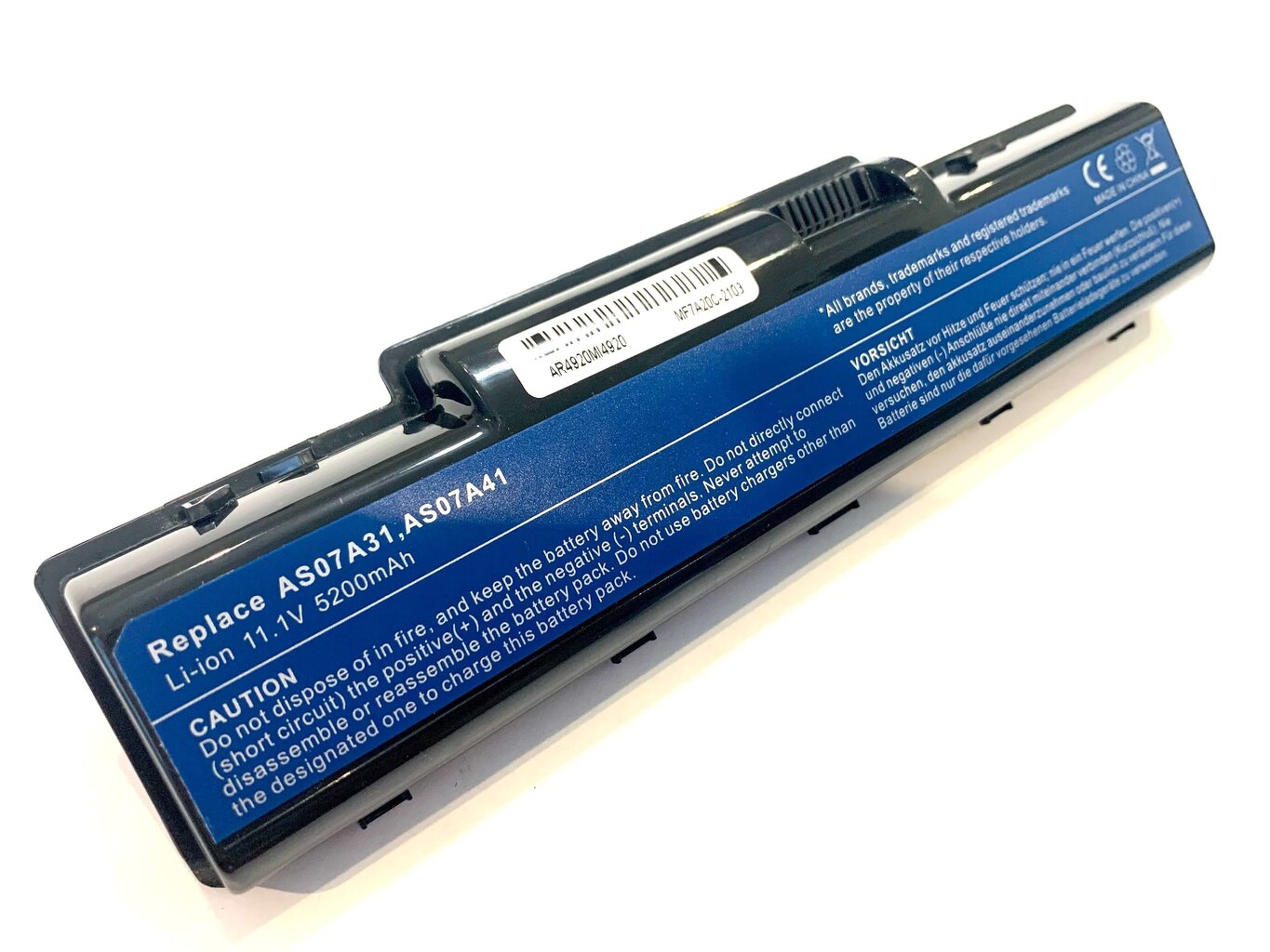 Acer AS07A72 5200mAh цена и информация | Sülearvuti akud | kaup24.ee