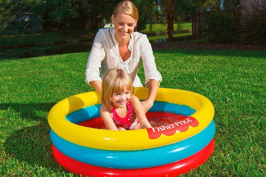 Täispuhutav bassein Fisher Price 93501 цена и информация | Basseinid | kaup24.ee