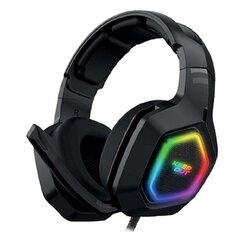 Игровые наушники с микрофоном Keep Out HX901 LED RGB PS4/PC, черные цена и информация | Наушники | kaup24.ee