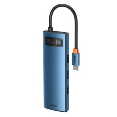 Кабель для телефона Baseus USB C — USB 100 Вт, HDMI 4K 30 Гц, SD, 3x USB 3.2 Gen 1, RJ45 1 Гбит/с цена и информация | Кабели для телефонов | kaup24.ee