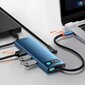 Telefonikaabel Baseus USB C - USB 100W, HDMI 4K 30Hz, SD, 3x USB 3.2 Gen 1, RJ45 1Gbps цена и информация | Mobiiltelefonide kaablid | kaup24.ee