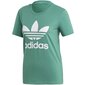 Naiste spordisärk Adidas Trefoil Tee W FM3300 roheline цена и информация | Naiste spordiriided | kaup24.ee