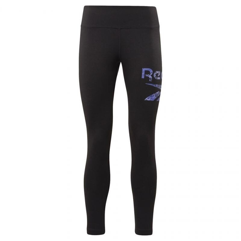 Sportsäärised naistele Reebok Modern Safari Cotton Legging W H23847, mustad цена и информация | Naiste spordiriided | kaup24.ee