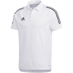 Мужская спортивная футболка Adidas Condivo 20 Polo M EA2517 51756, белая цена и информация | Мужская спортивная одежда | kaup24.ee