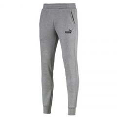 Мужские спортивные брюки Puma ESS Logo FL CL M 851753 03 gray, 62384 цена и информация | Мужская спортивная одежда | kaup24.ee