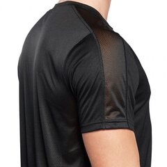 Спортивная футболка мужская Reebok Workout Ready Short Sleeve Tech Tee M GL3182, черная цена и информация | Мужская спортивная одежда | kaup24.ee