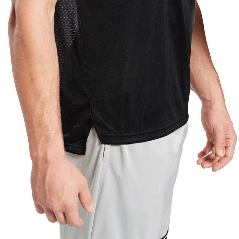 Meeste spordisärk Reebok Workout Ready Short Sleeve Tech Tee M GL3182, must hind ja info | Meeste spordiriided | kaup24.ee