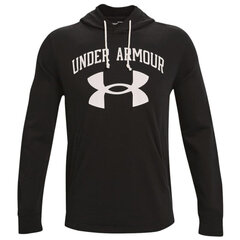 Kampsun meestele Under Armor Rival Terry Big Logo Hoodie M 1361559001, must hind ja info | Meeste pusad | kaup24.ee