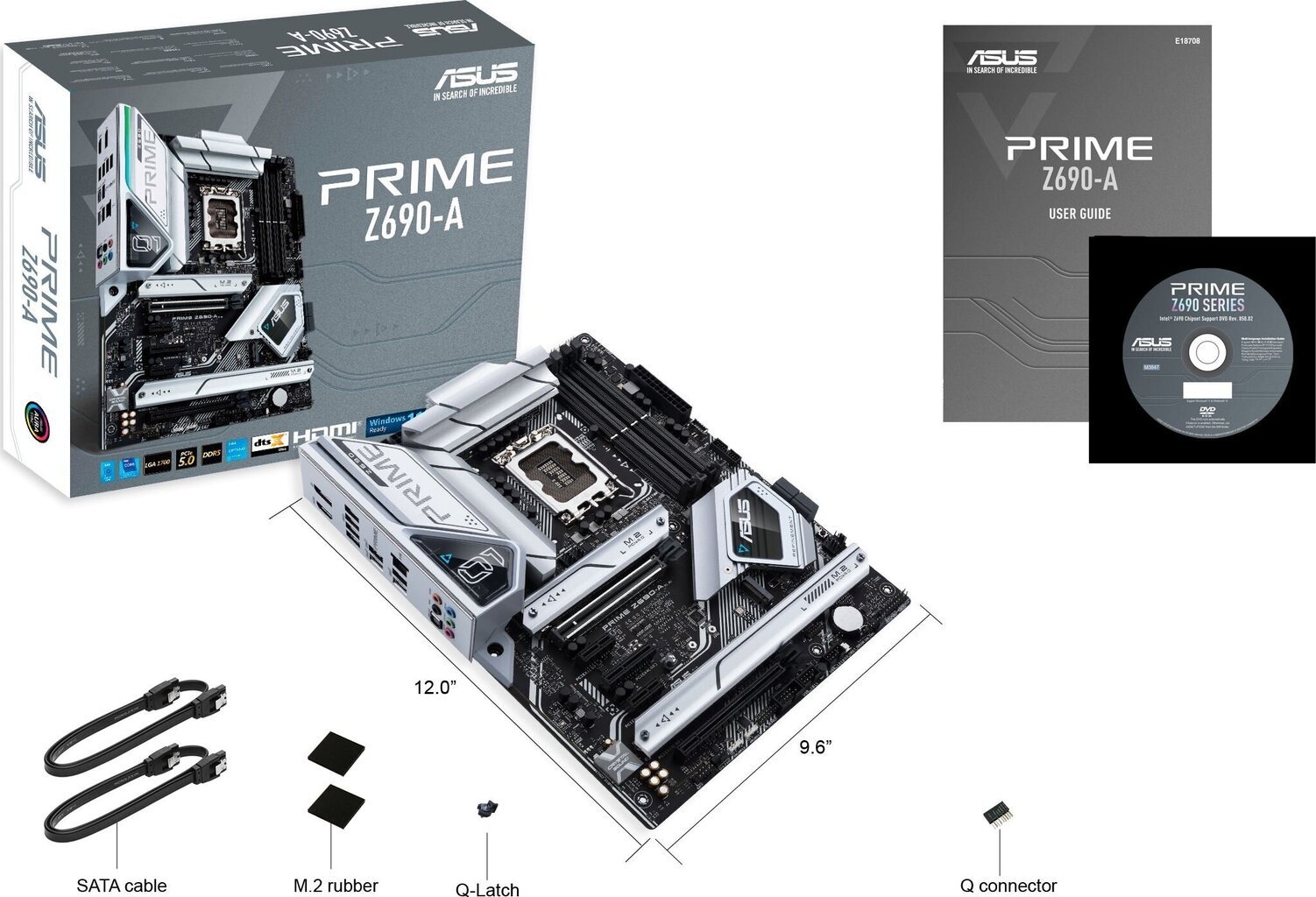 Asus Prime Z690-A hind ja info | Emaplaadid | kaup24.ee