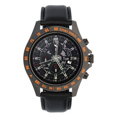 Garett Men Style Black Leather цена и информация | Смарт-часы (smartwatch) | kaup24.ee