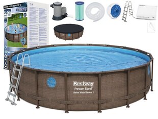 Бассейн Bestway "Rattan", 549x122 цена и информация | Бассейны | kaup24.ee