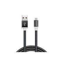 ADATA USB kaabel USB-microUSB 1m Must hind ja info | Mobiiltelefonide kaablid | kaup24.ee