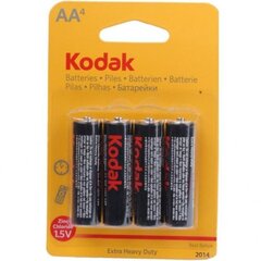 Батарейки KODAK R6-4BB EXTRA HEAVY DUTY AA,  4 шт. цена и информация | Батарейки | kaup24.ee