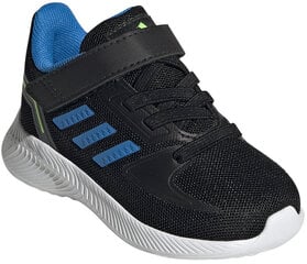 Adidas Jalatsid Runfalcon 2.0 I Blue Black GX3542 GX3542/8K цена и информация | Детская спортивная обувь | kaup24.ee