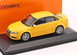 Audi RS4 - 2004 - Yellow 1:43 Maxichamps 940014600 hind ja info | Mudelautode kollektsioneerimine | kaup24.ee
