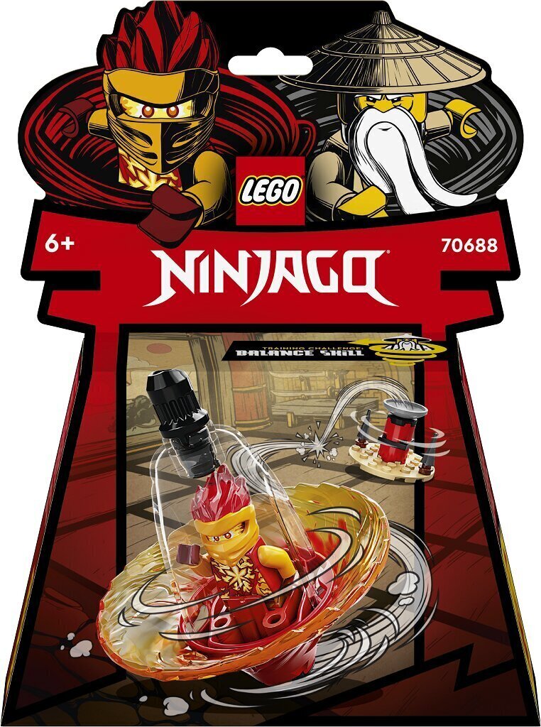 70688 LEGO® NINJAGO Kai Spinjitzu ninja koolitus hind ja info | Klotsid ja konstruktorid | kaup24.ee