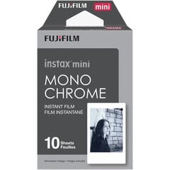 Fotopaber Fujifilm Instax Mini 1x10tk Monochrome цена и информация | Аксессуары для фотоаппаратов | kaup24.ee
