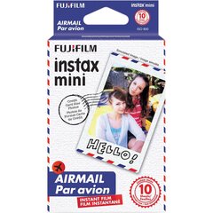 Фотобумага для моментальной печати Fujifilm Instax Mini 1x10 Airmail цена и информация | Аксессуары для фотоаппаратов | kaup24.ee