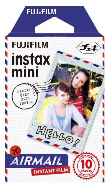 Fujifilm Instax Mini 1x10 Airmail hind ja info | Lisatarvikud fotoaparaatidele | kaup24.ee