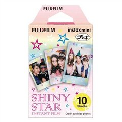 Fotopaber Fujifilm Instax Mini 1x10tk Shiny star hind ja info | Lisatarvikud fotoaparaatidele | kaup24.ee