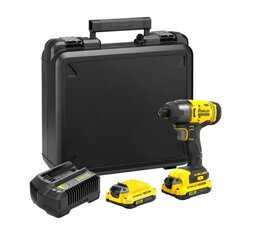 Импульсная отвертка 2x1,5 Ач STANLEY SFMCF800C2K-QW цена и информация | Механические инструменты | kaup24.ee