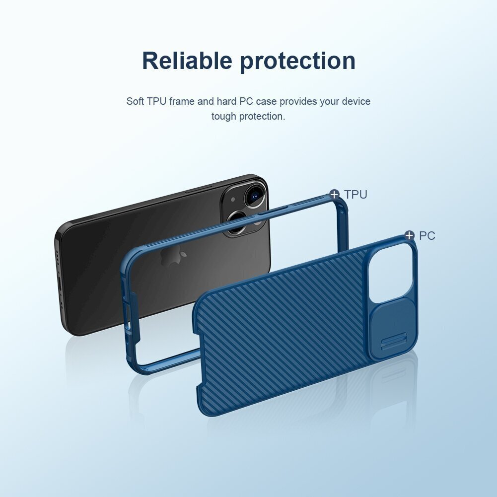 Ümbris Nillkin CamShield Pro Magnetic Hard Case Apple iPhone 13 mini jaoks, must цена и информация | Telefoni kaaned, ümbrised | kaup24.ee