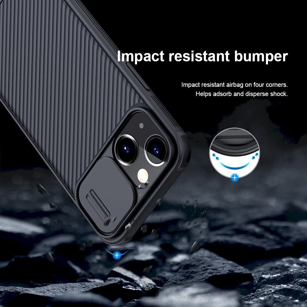 Ümbris Nillkin CamShield Pro Magnetic Hard Case Apple iPhone 13 mini jaoks, must цена и информация | Telefoni kaaned, ümbrised | kaup24.ee