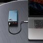 Akupank Baseus Adaman Metal 20000mAh PD QC 3.0 65W 2xUSB + USB-C + micro USB (sinine) цена и информация | Akupangad | kaup24.ee