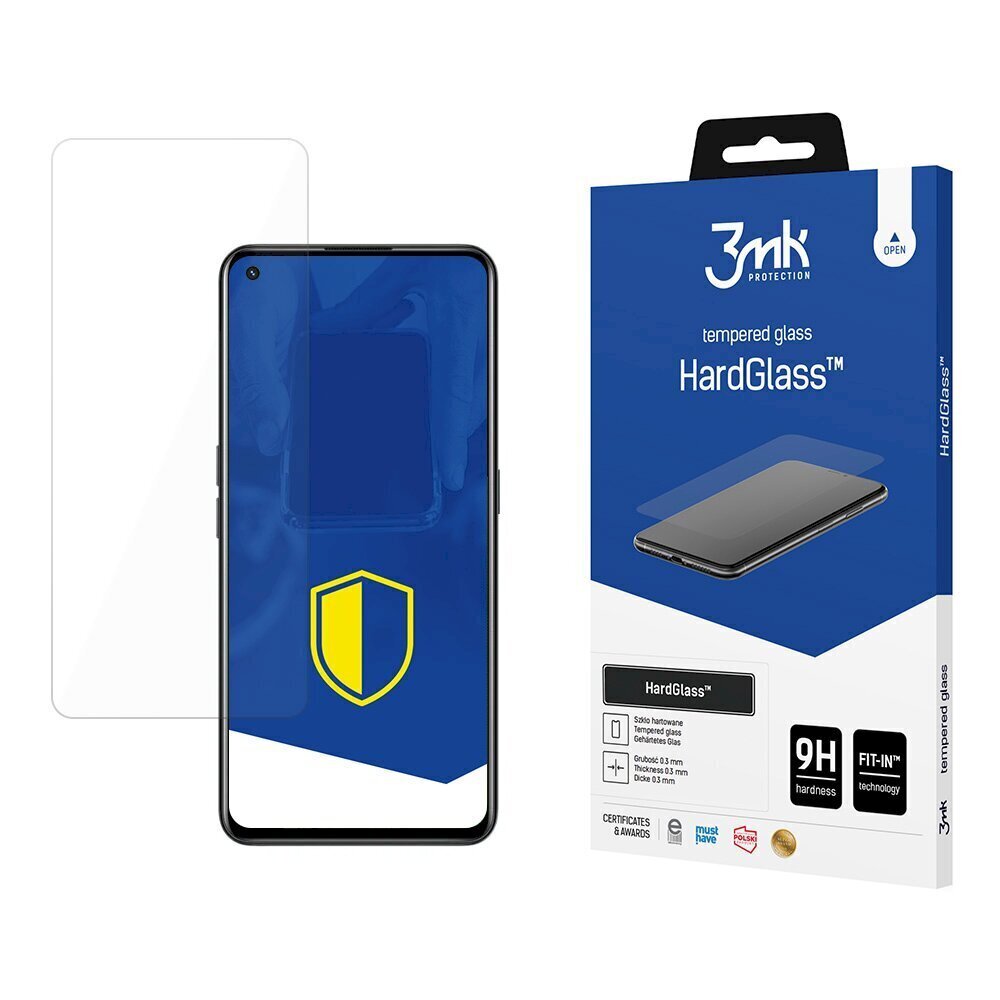 Ekraani kaitse Realme GT Neo 2 5G - 3mk HardGlass™ hind ja info | Ekraani kaitsekiled | kaup24.ee