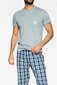Kaheosaline pidžaama pükstega Henderson Probe 39737-90X meestele цена и информация | Meeste hommikumantlid, pidžaamad | kaup24.ee