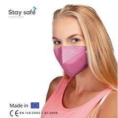 Respiraator FFP2 Good Mask GM2, 10 tk, roosa цена и информация | Аптечки | kaup24.ee