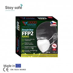 Nano Respiraat FFP2 Good Mask GM2 Nano, 10 tk цена и информация | Аптечки | kaup24.ee