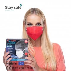 Respiraat FFP2 Good Mask GM2, 10 tk, punane hind ja info | Esmaabi | kaup24.ee